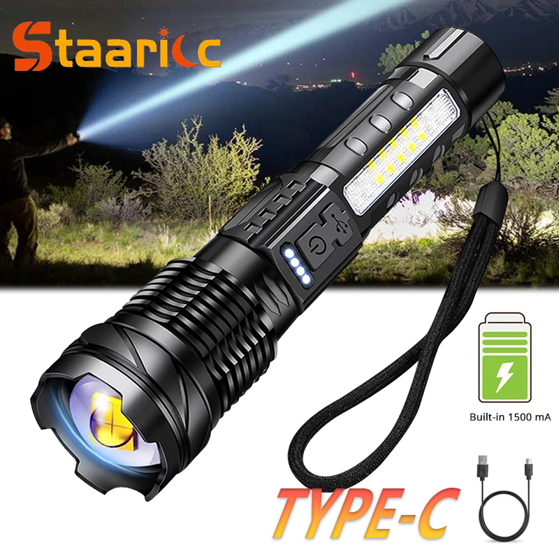 Fishing Light - 강력한 XHP50 LED 손전등 방수 18650