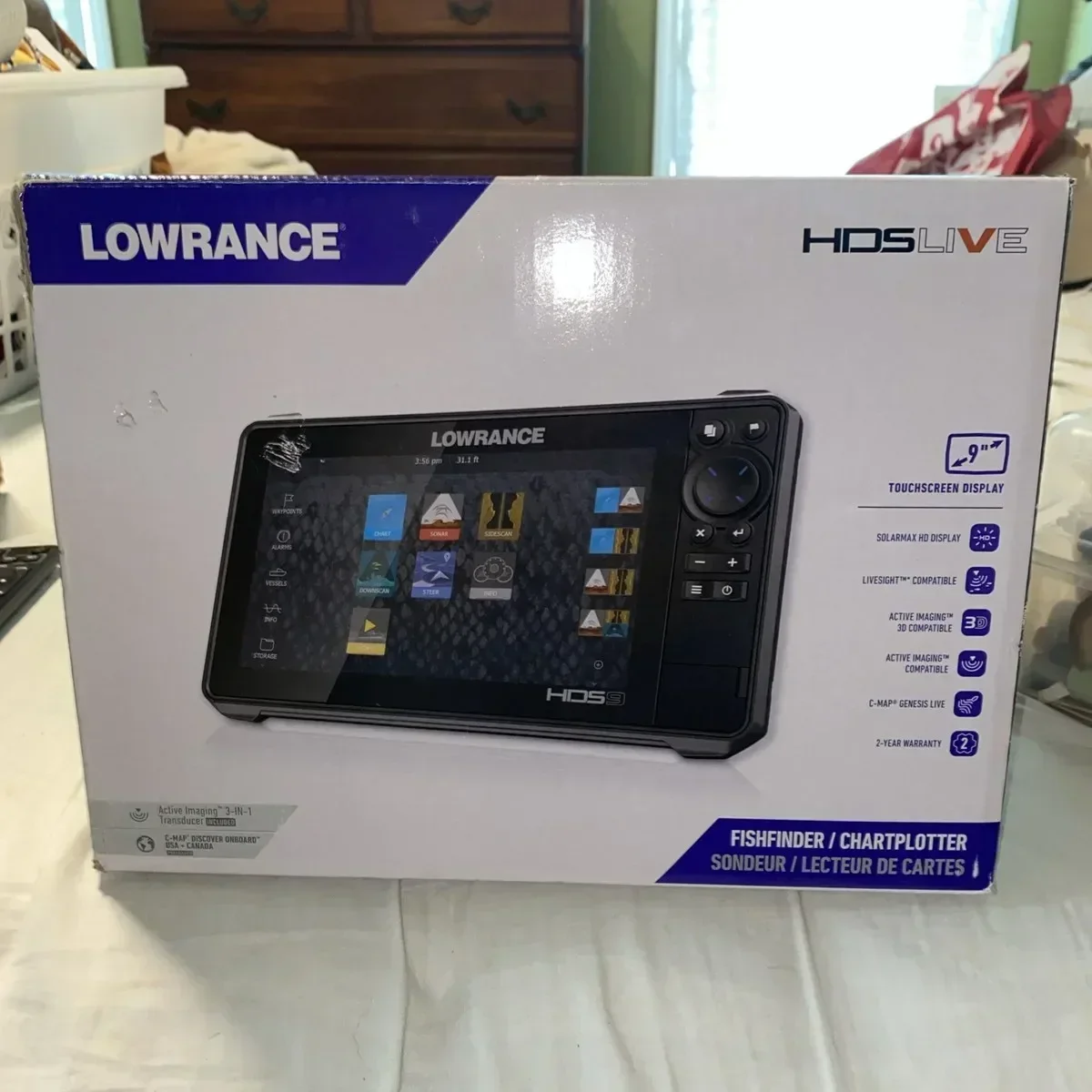Fish Finder Transducer - 완전히 새로운 로렌스 HDS PRO 12인치