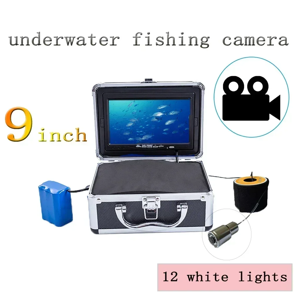 Fishing Camera - WF39 12하이라이트 흰색 조명 깊이 방수