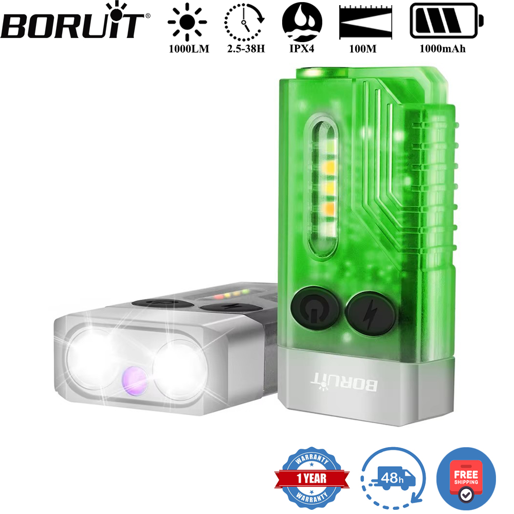 Fishing Light - BORUiT V10 키체인 UV LED EDC