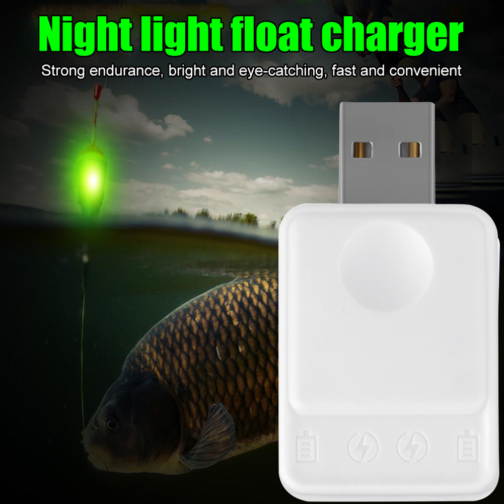 Fish Finder Charger - 빛나는 USB 충전기 CR425 배터리 전자