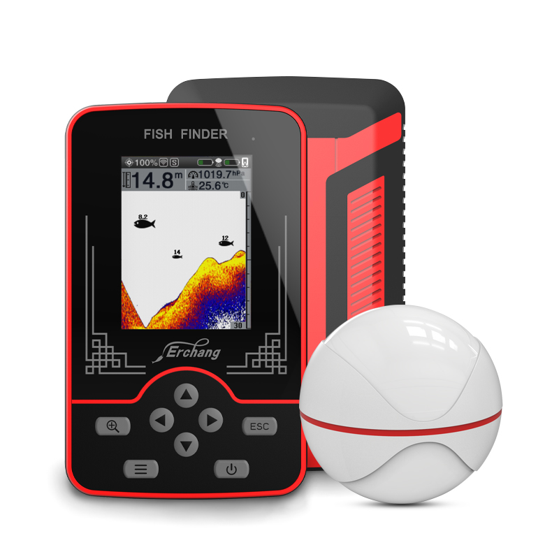Fish Finder Gps - Erchang F13 무선 사운더 어군탐지기 충전식