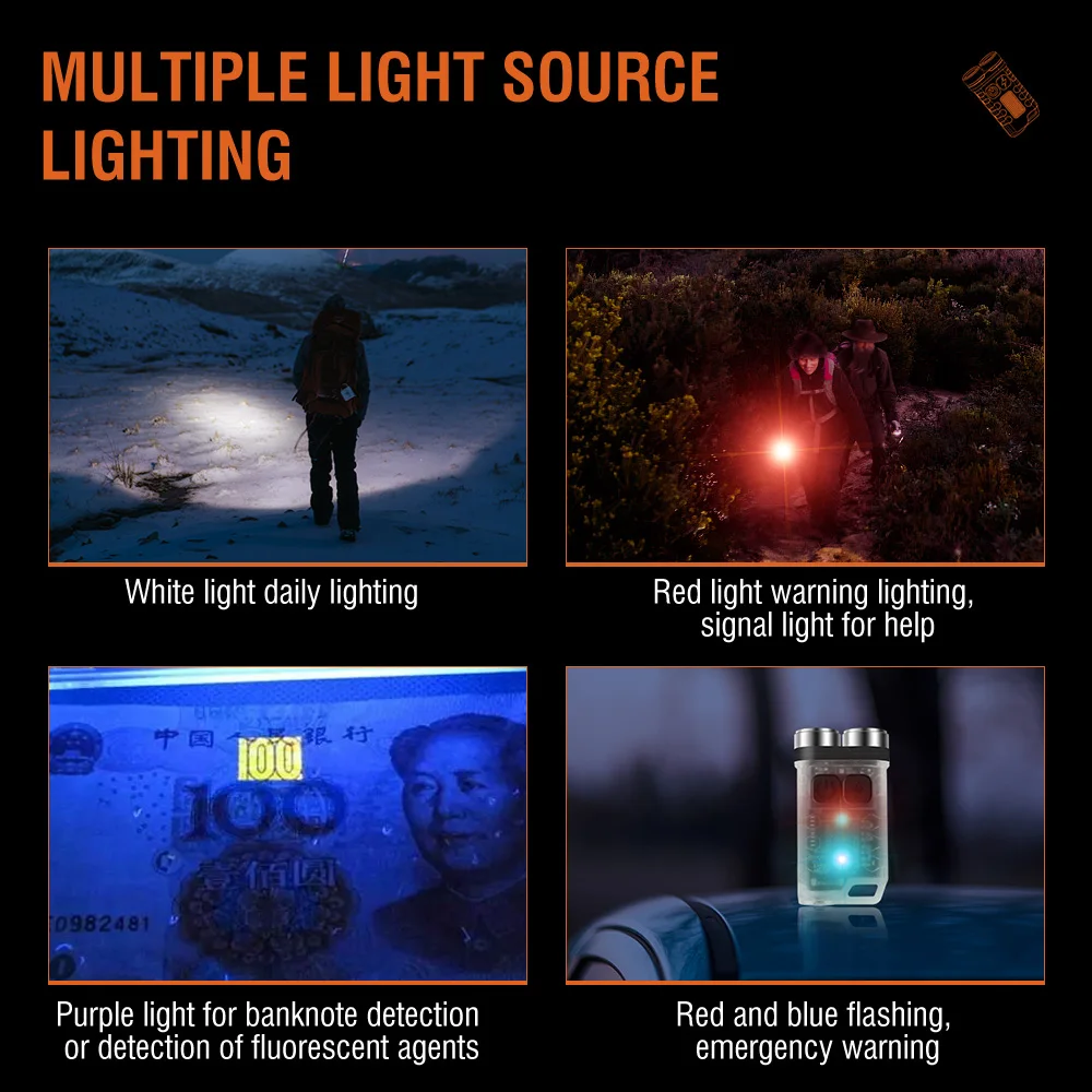 BORUiT V3 LED 키체인 휴대용 900LM ED - Fishing Light 리뷰 및 가격