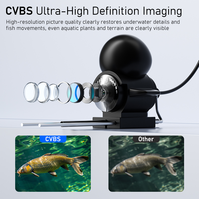 4.3인치 LCD 휴대용 어군탐지기, 20m 수중 카메 - Fishing Depth Finder 리뷰 및 가격