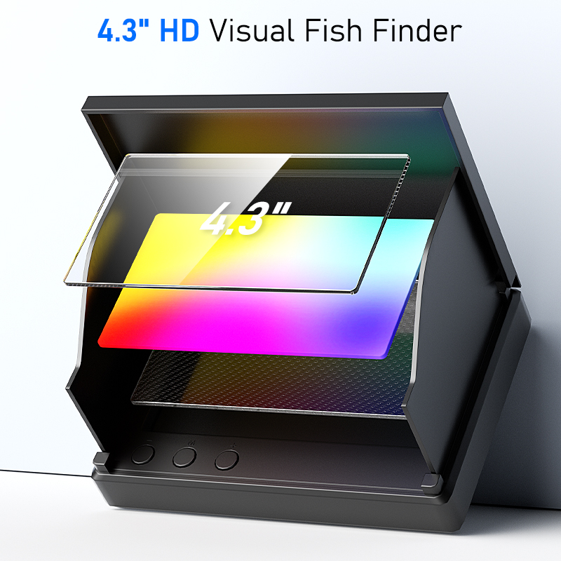 4.3인치 LCD 휴대용 어군탐지기, 20m 수중 카메 - Fishing Depth Finder 리뷰 및 가격