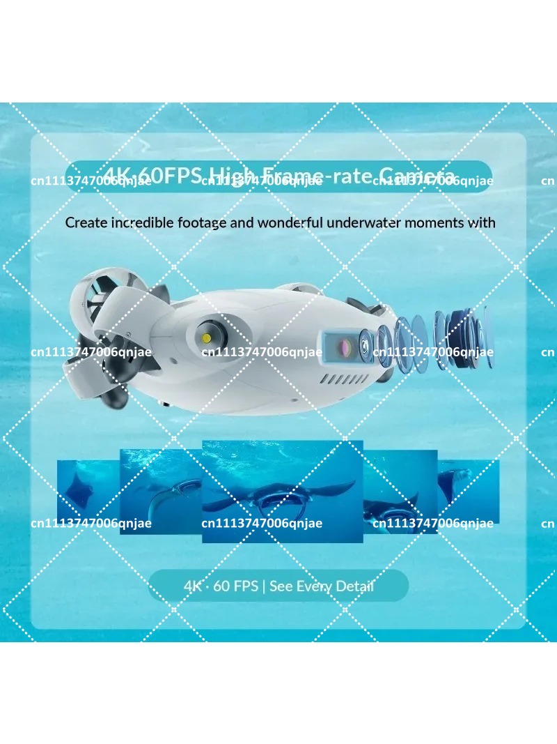 수중 탐험용 그래버 암이 장착된 수중 ROV 로봇 다이 - Underwater Camera 리뷰 및 가격