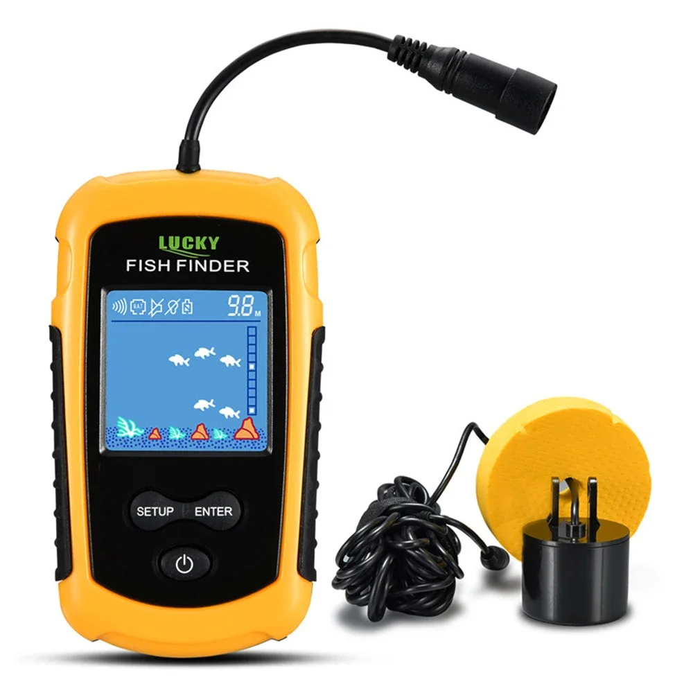 행운의 LCD 컬러 스크린 휴대용 유선 어군 탐지기 1 - Fishing Depth Finder 리뷰 및 가격