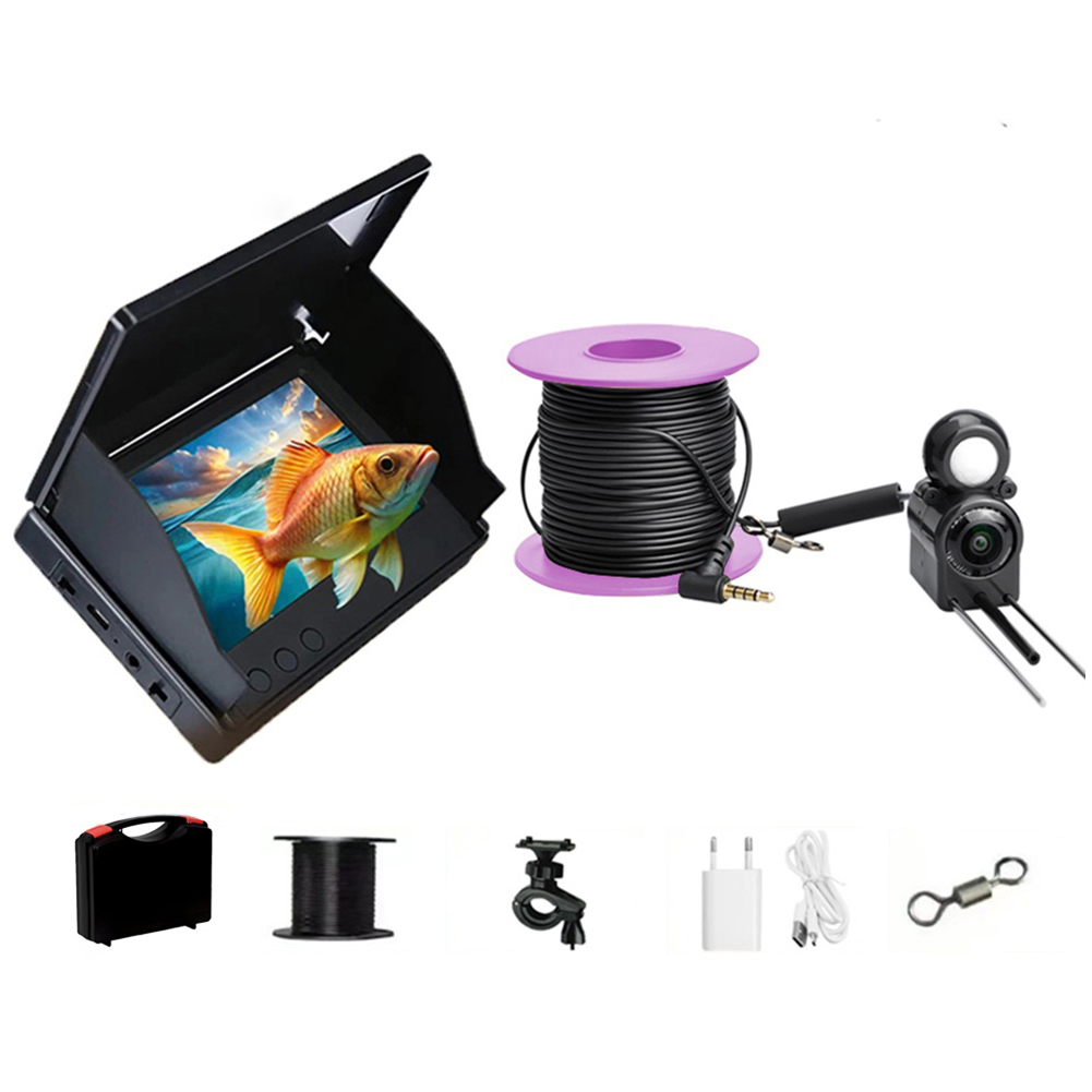 수중 낚시 카메라 4.3인치 IPS 모니터 휴대용 비디 - Fish Finder Portable 리뷰 및 가격