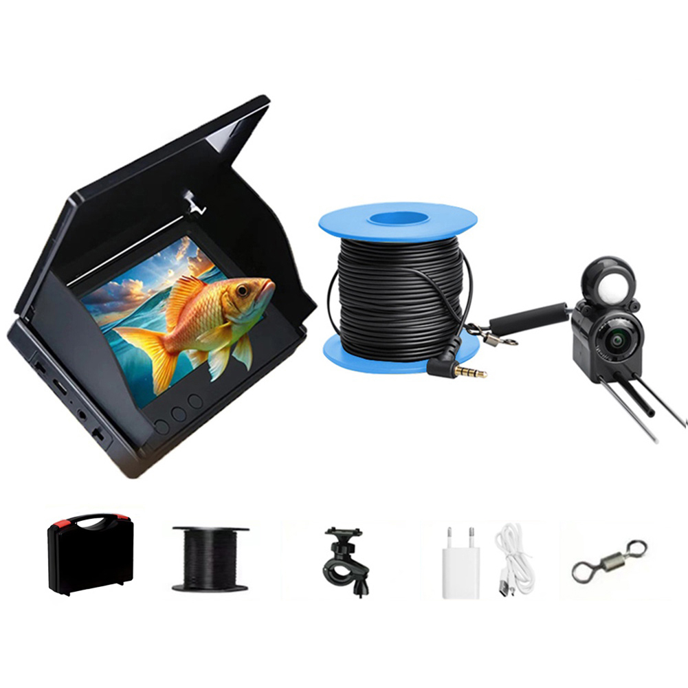 수중 낚시 카메라 4.3인치 IPS 모니터 휴대용 비디 - Fish Finder Portable 리뷰 및 가격