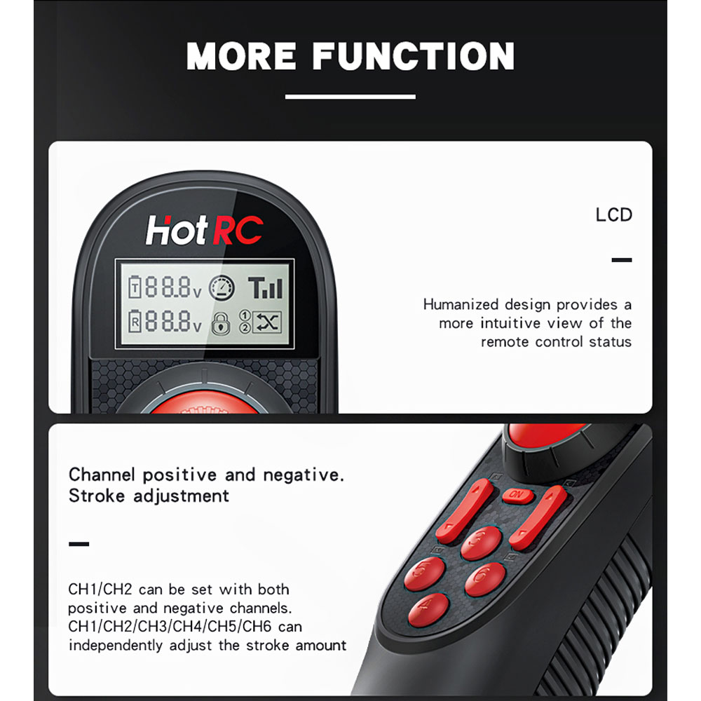 HOTRC DS600 무선 원격 제어 업그레이드 시스템 - Fish Finder Battery 리뷰 및 가격