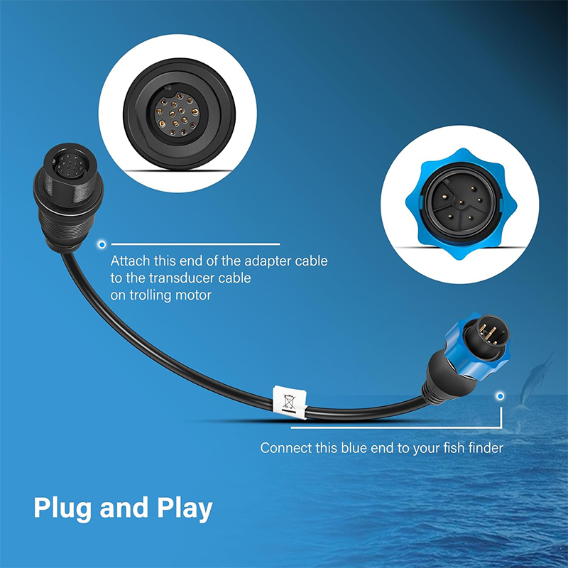 MKR-DSC-10 1852077 로렌스 7핀 어군탐지 - Fish Finder Transducer 리뷰 및 가격