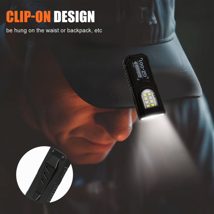 다기능 키체인 손전등 USB 충전식 미니 손전등 COB - Fishing Light 리뷰 및 가격
