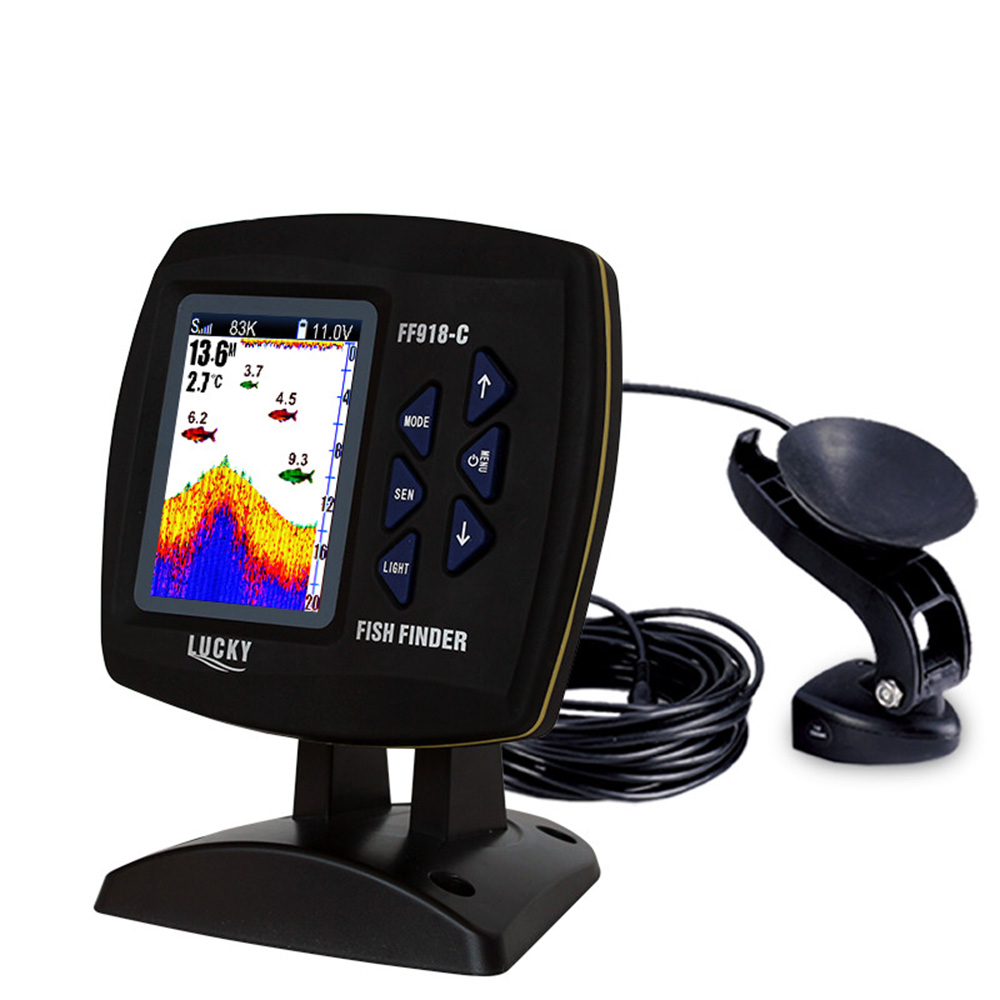 FF918-C100DS 컬러 스크린 유선 어군 탐지기, - Fishing Depth Finder 리뷰 및 가격