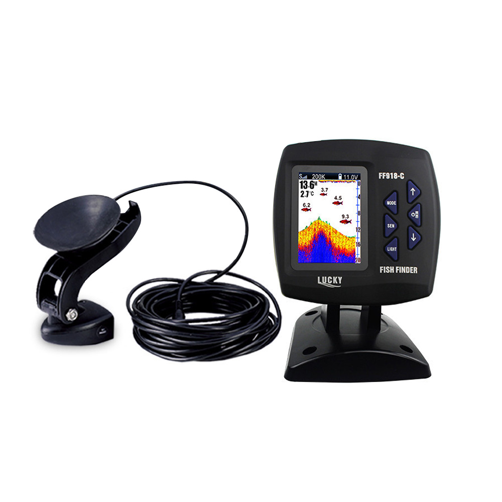 FF918-C100DS 컬러 스크린 유선 어군 탐지기, - Fishing Depth Finder 리뷰 및 가격