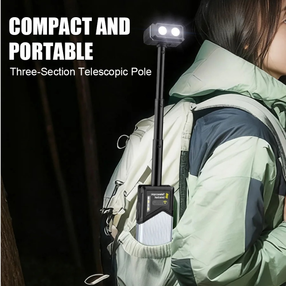 휴대용 180 °   회전식 확장형 LED 손전등 방수 - Fishing Light 리뷰 및 가격