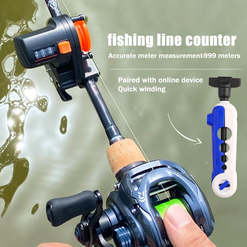0-999M 낚싯줄 카운터 깊이 길이 측정 도구 휴대용 - Fishing Depth Finder 리뷰 및 가격