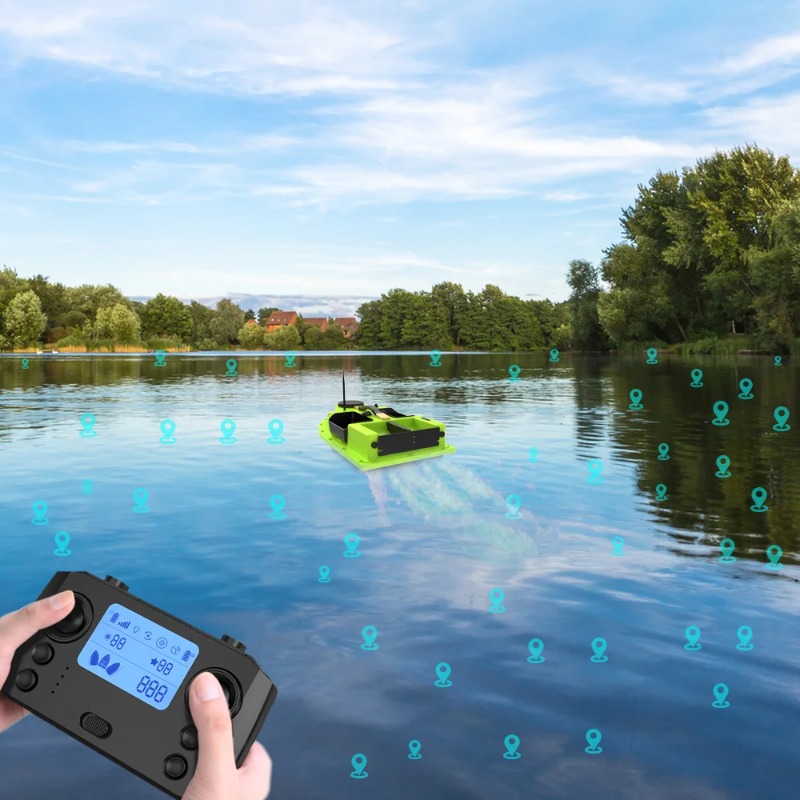 D19 GPS RC 미끼 배 600M 4개 호퍼 2kg - Fishing Gps 리뷰 및 가격
